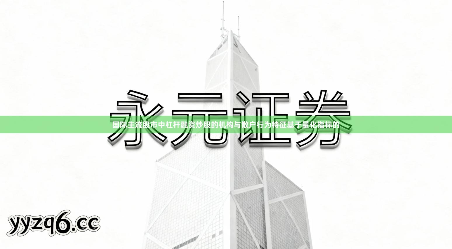 国际主流股市中杠杆融资炒股的机构与散户行为特征基于量化指标的