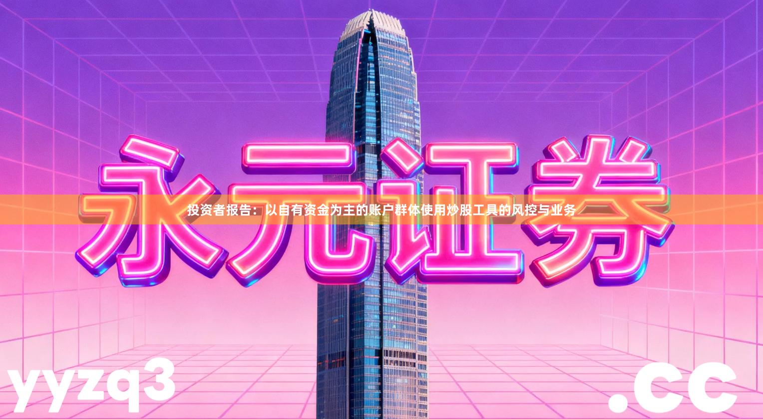投资者报告：以自有资金为主的账户群体使用炒股工具的风控与业务